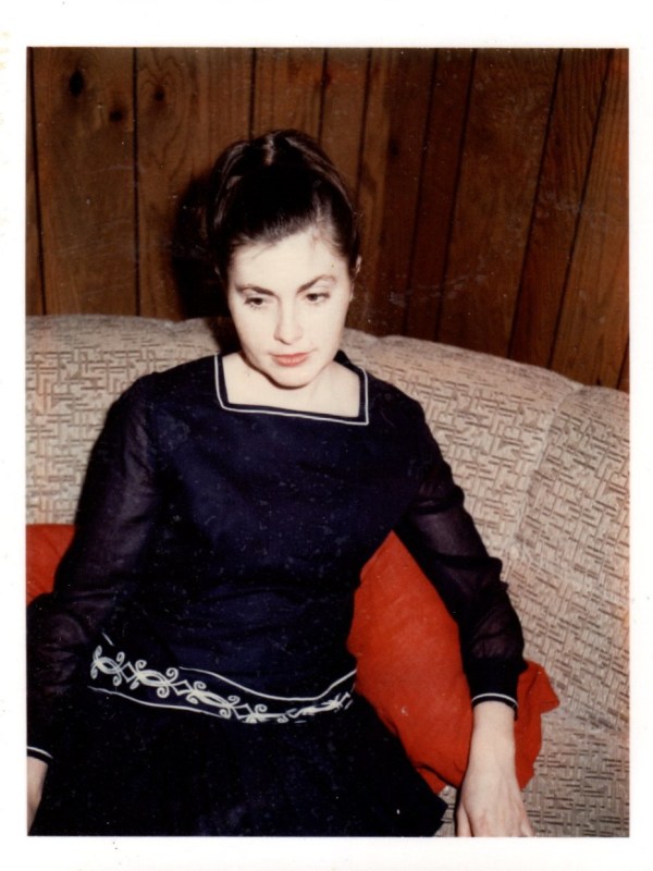 My mother dressed for an occasion