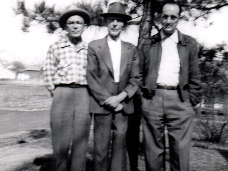 Photo of my grandfather and his brother