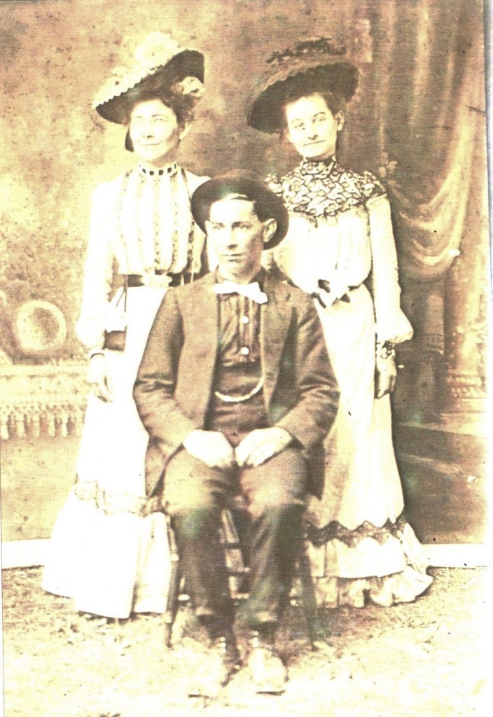 Photo of great-great aunts and uncle